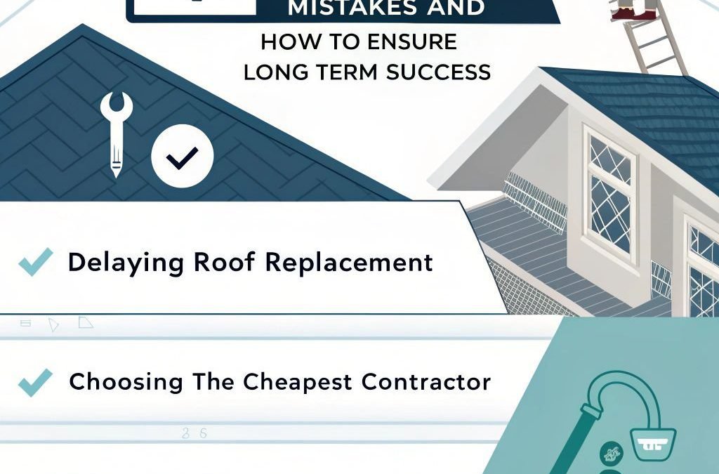 5 Common Roof Replacement Mistakes and How to Ensure Long-Term Success